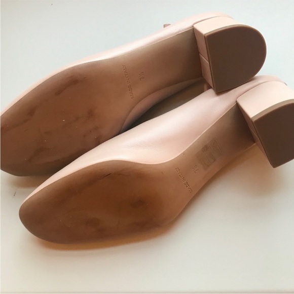 EVERLANE The Day Heel Pump Pale Rose 7.5 Nude Ballet Slippers NEW NWT - Picture 13 of 16